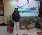 Dr. Puja Prasad at the ADOGS 2024 46th Annual Conference